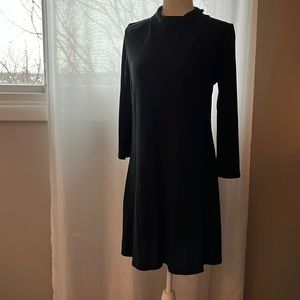 Black Dress with 3/4 Length Sleeves